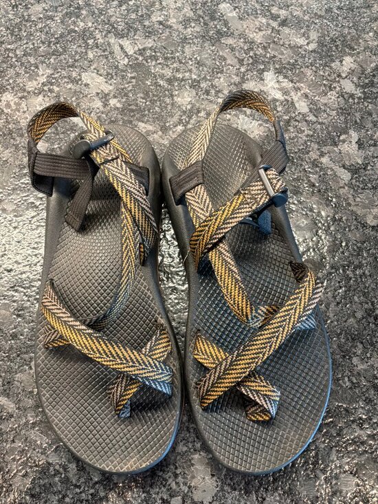 Chaco men\'s Z2 Classic Bracken Bronze trail/hiking sandals size 12 main image 8